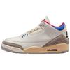 Air 3 Retro Seoul 2.0 мужские кроссовки белые черные спортивные-королевские IB1482-100