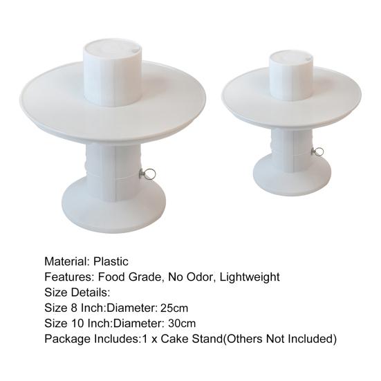 Отличная универсальная подставка для торта с бутылкой-сюрпризом, практичная подарочная подставка для торта, круглая подставка для десерта для домашней подставки для торта