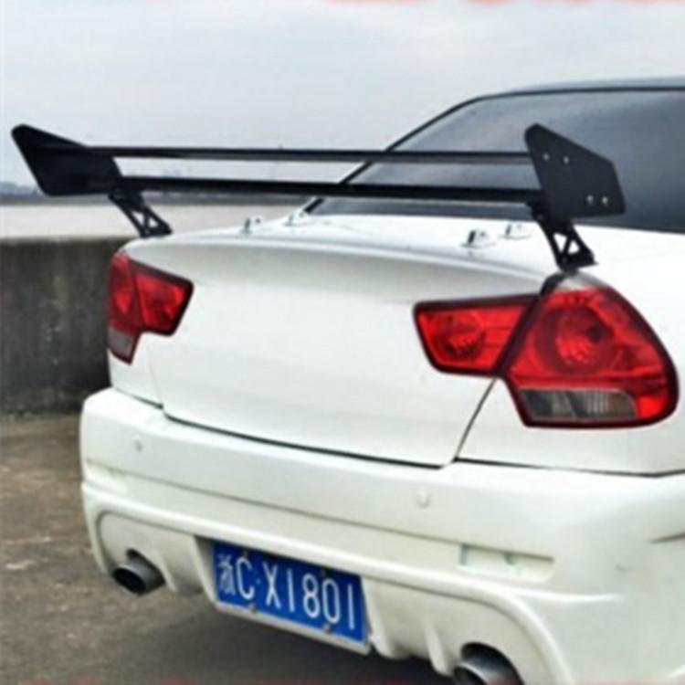 High Quality 135cm Universal Auto Spoilers and Wings GT Truck Racing Lightweight Aluminum Rear Wing Spoiler Rear Trunk