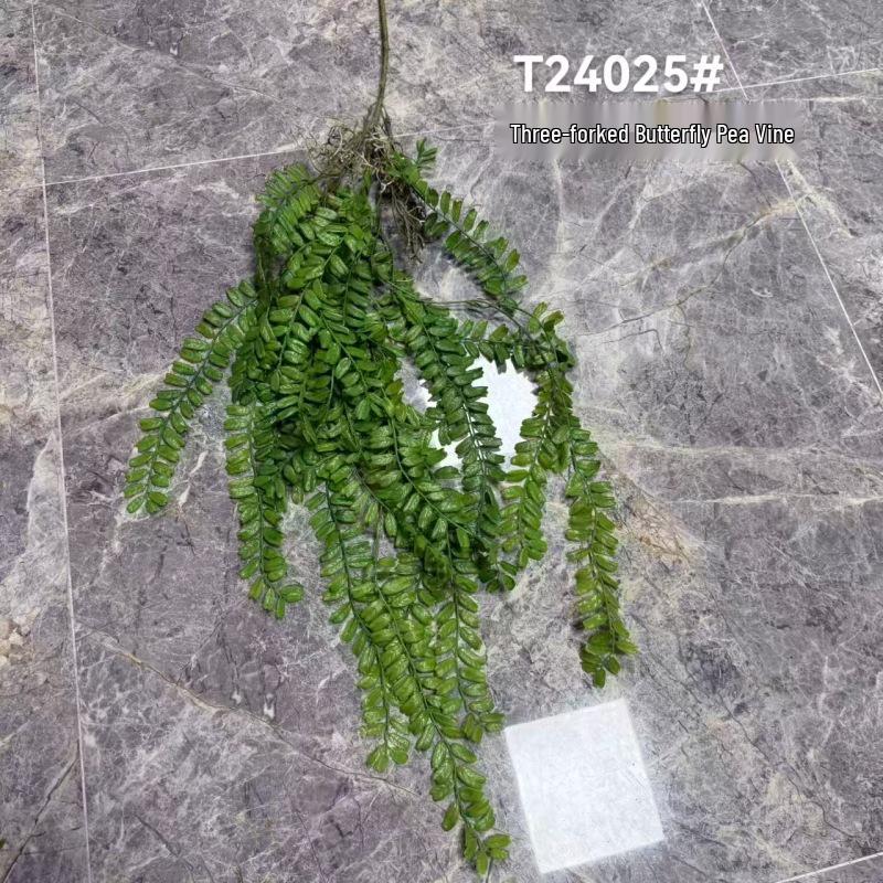 Artificial Green Fern Plant Vines for Indoor/Outdoor Wall Decoration