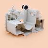 Replacement Crankcase Assembly Compatible with For MS170 and MS180 Chainsaws Plastic Construction White Color 2pcs