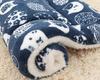 Soft Warm Pet Sleeping Mats Winter Dog Bed Pad Pet Blanket Mattress Puppy Cat Sleep Mat Lovely for Small Large Dogs Home Carpet