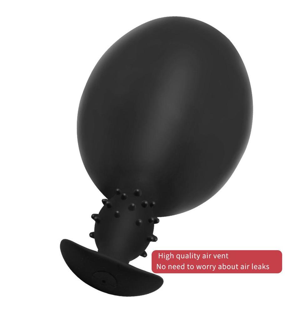 Надувной силиконовый анальный дилататор в виде угря для мужчин и женщин - Супердлинный задний мастурбатор.