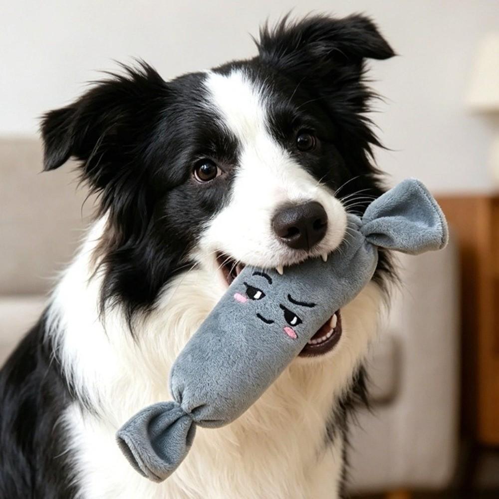 Soft Plush Dog Plush Chew Toy Chew-Resistant Pet Training Toy For Small Large Dogs