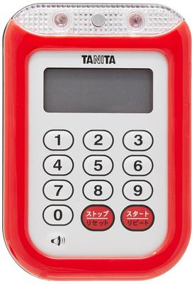 Водонепроницаемый громкий таймер EBM Tanita, красный, TD-377