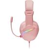 Casque Micro Gamer - MARS GAMING - MH122 RGB - Rose - Filaire - Stéréo - 1,8m