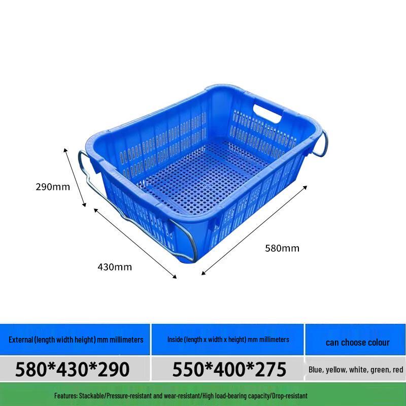 YAYUE Plastic Turnover Storage Crate