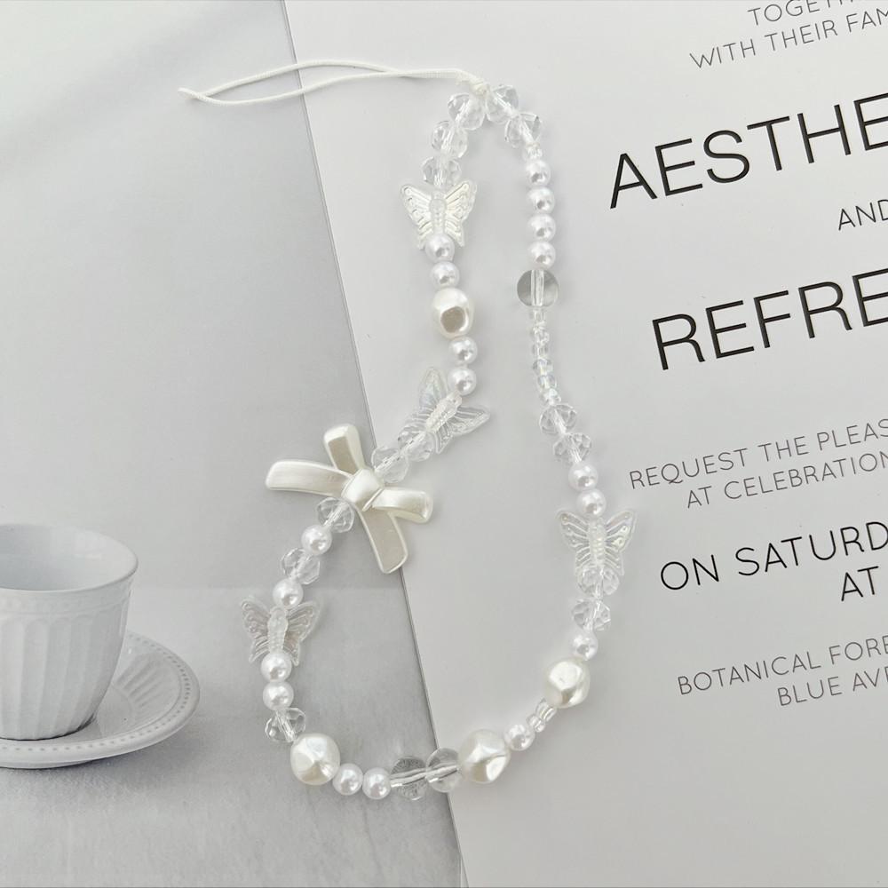 Mobile Phone Lanyard Cellphone Strap Phone Chain Pendant Candy Phone Case Rope Jewelry Keychain for Samsung Huawei iPhone Xiaomi