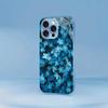 Elegant Blue Forget-Me-Not for iphone 17 case for coque iphone Fashion Case fundas Glass for iPhone 17 16 15 14 13 12pm Pro Plus