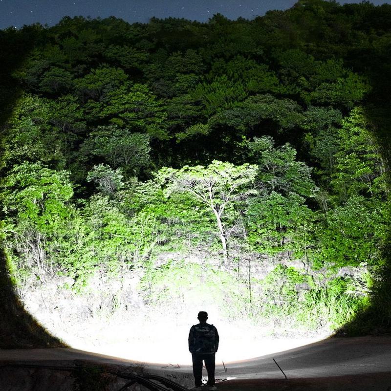 Rechargeable LED Headlamp White Laser Powerful Headlight 3000M Long Shot Hand Lamps High Power Head Flashlight Fishing Lantern