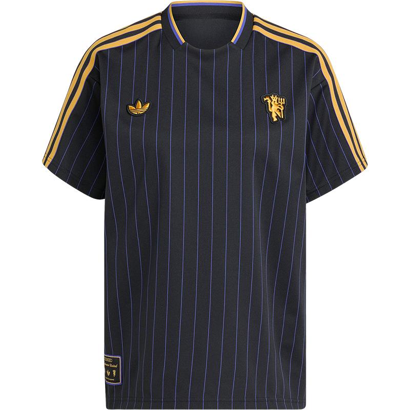 adidas Оригинальная летняя мужская и женская футболка с коротким рукавом и логотипом Trefoil для футбола JN2818