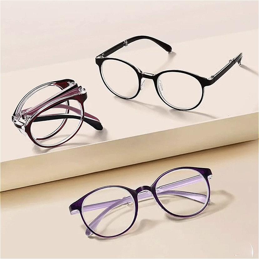 Ultra Light Portable Fold Presbyopic Glasses for Men Women Computer Reading Glasses Retro Presbyopia Glasses