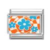 Новая серия Brilliant Colorful Flower Butterfly Итальянские Шарм-Звенья Подходят для 9-мм Браслета из Нержавеющей Стали Женские Мужские DIY Изготовление Украшений