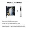 Invisible Room Door Lock Press Type Concealed Handle Hidden Outward-Opening Wooden Magnetic Door Handle Door Lock 2025 NEW