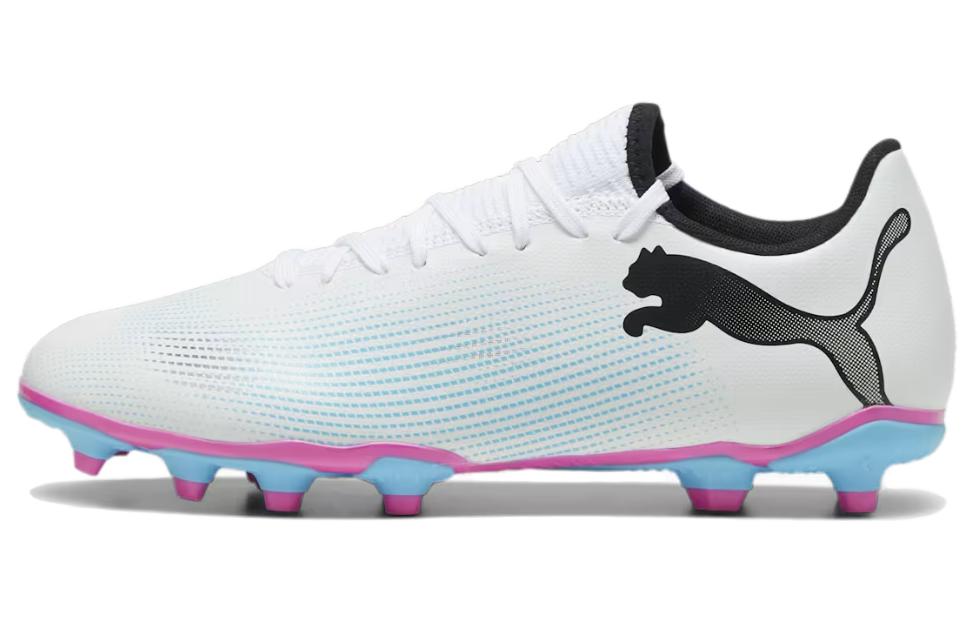 Puma Future 7 Play FG/AG 'Белый Черный Розовый' 107723-01
