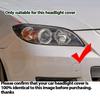 1 пара передней крышки фары для Mazda 3 Mazda3 Axela BK 2003-2008 Автомобильная крышка фары Прозрачный абажур Оболочка фары