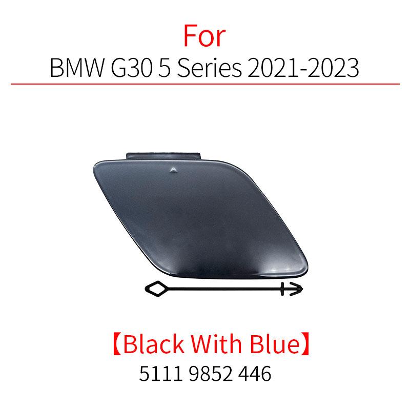Для BMW G30 LCI M Автомобиля Передний Бампер Заглушка Буксировочного Крюка Черная Для BMW 5 Серии M Sport - 520 530 535 540i M 51119852446