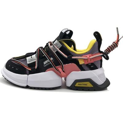 Li Ning Pangu 2019 New York Fashion Week Амортизирующие нескользящие износостойкие низкие спортивные повседневные туфли женские кроссовки черные красные AGLP088-10