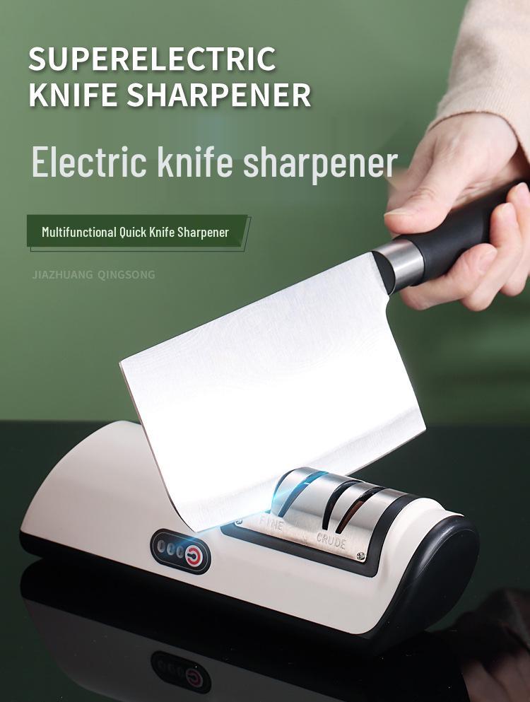 Высококачественная электрическая точилка для ножей: Полностью автоматическая, многофункциональная, быстрая заточка для кухонных ножей