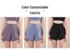 Women's High-Waist Quick-Dry Two-in-One Sports Shorts - Casual, Loose Fit Yoga Pants