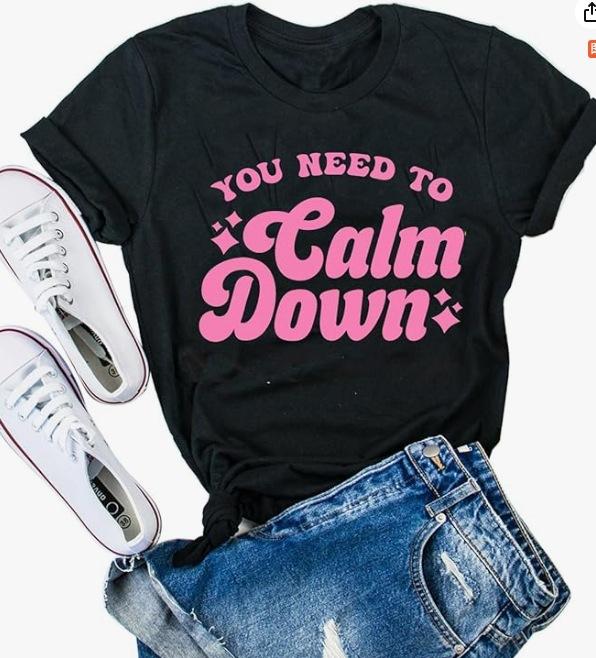 European and American Internet celebrity T-shirts We will never go back to T-shirts A lot of things are happening short-sleeved tops