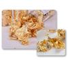 2g/bottle Gold Foil Paper Decoration Imitation Gold Flake Silver Leaf Inedible DIY Art Baking Decorating Tool for Cake Dessert