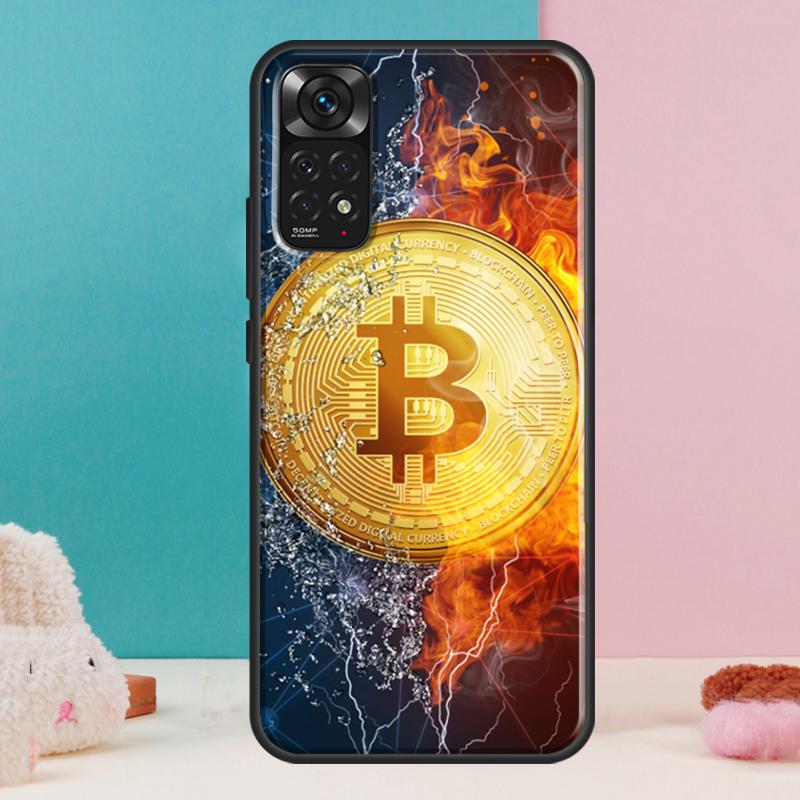 Bitcoin BTC Case For Xiaomi Redmi Note 14 12 11 9 10 13 Pro 9S 10S 11S 12S Redmi 13C 10C 12C 14C Cover