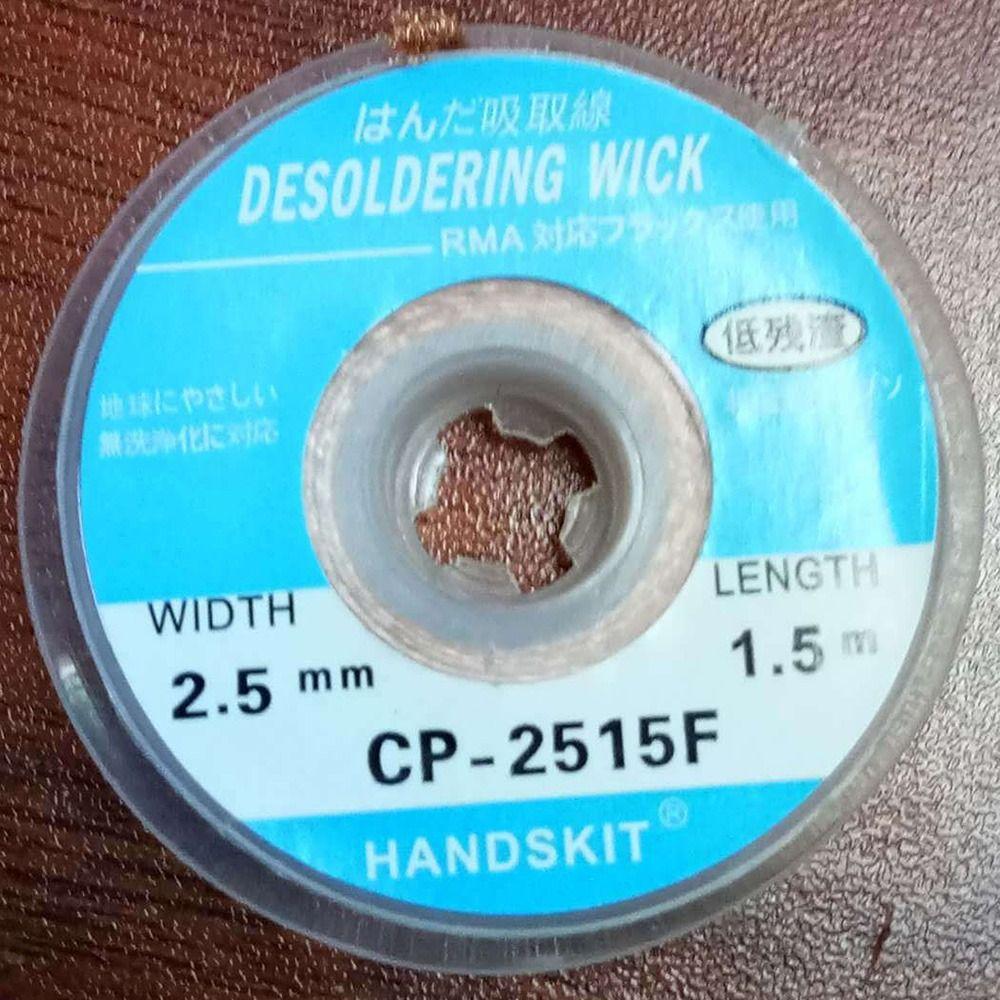 Инструмент Инструменты для ремонта BGA Удаление олова Паяльный фитиль Медная паяльная проволока Оплетка для выпаивания Лента