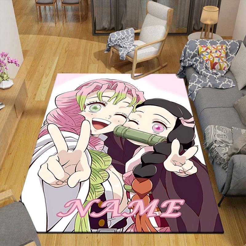 Custom 1Pc Christmas Anime Character Rug Office Carpet Indoor Outdoor Entrance Doormat Nonslip Soft And Comfortable Living Room D291523