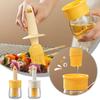 Multi Purpose Silicone Pastry Brush Versatile Silicone Kitchen Brush for Applying Sauces On Bakeware and Cookware