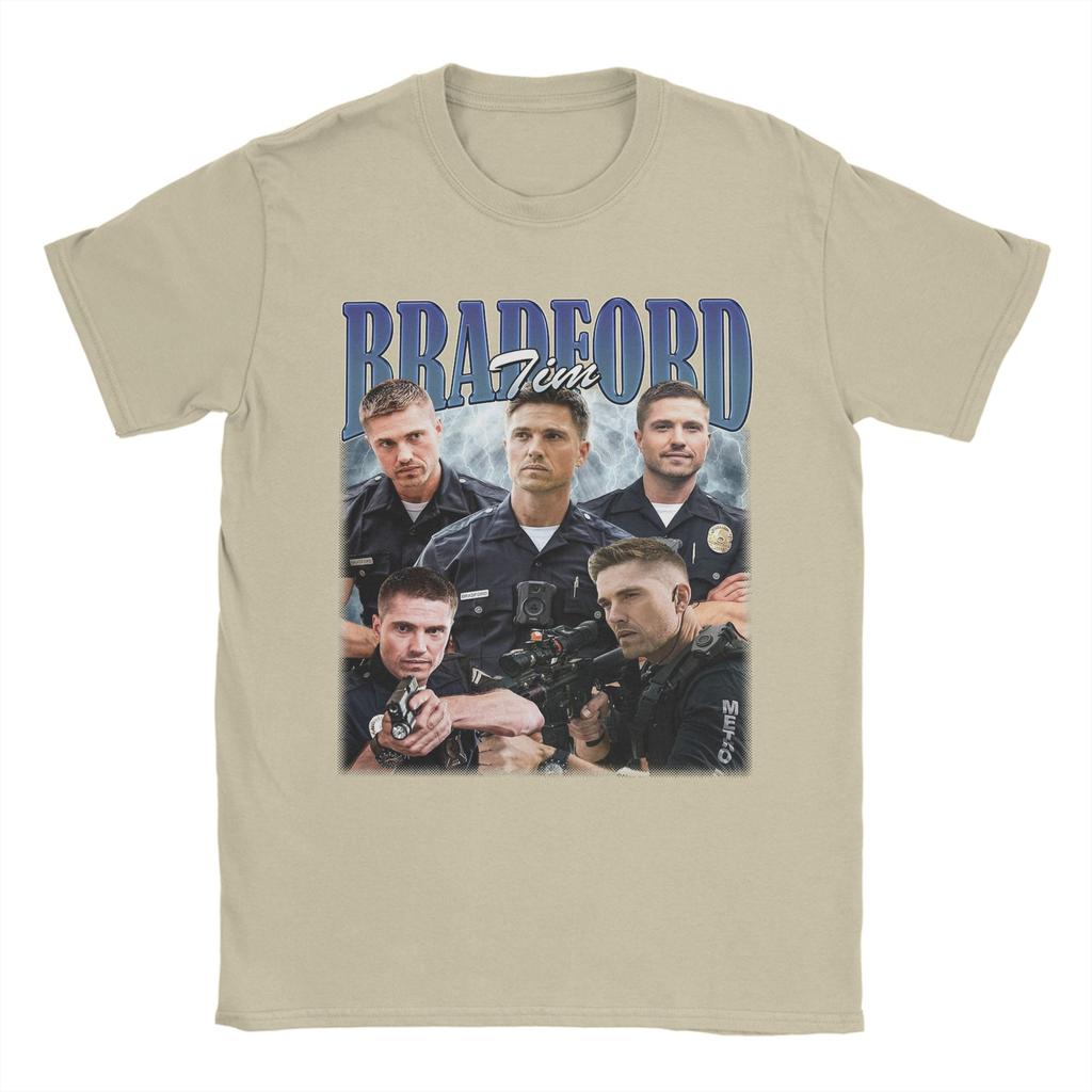 Men The Rookie Tim Bradford T Shirt Cotton Clothes Hipster Short Sleeve Crewneck Tee Shirt Gift Idea TShirts