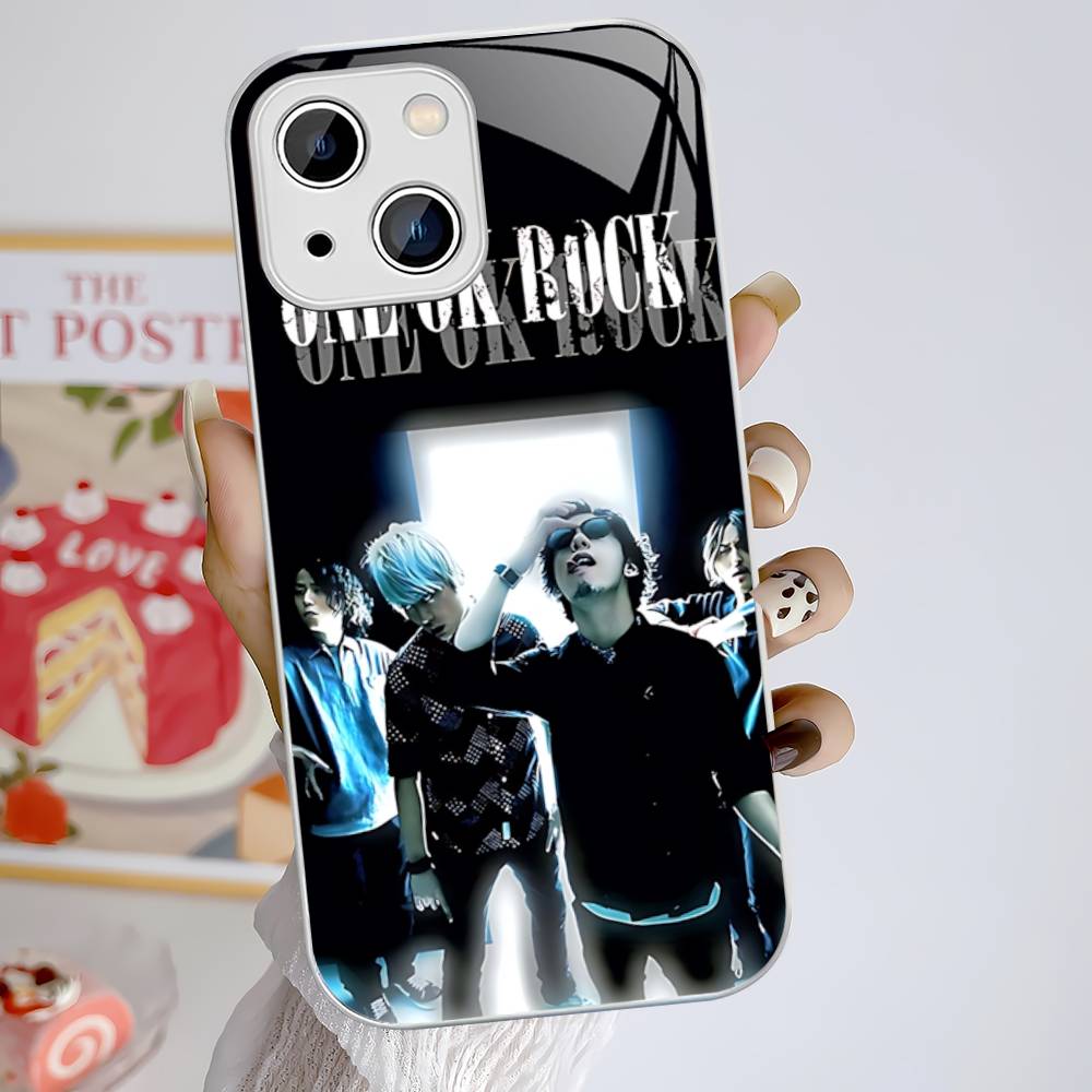Japanese Rock O-ONE OK ROCK Band Tempered Glass For Iphone 14 13 12 11 Pro Mini XS MAX 14Plus X XS XR Cover