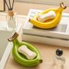 Керамическая мыльница для банана, полка для ванной комнаты, подставка для слива, поднос для хранения, поднос для украшений, подставка для мыла, органайзер для ванных принадлежностей