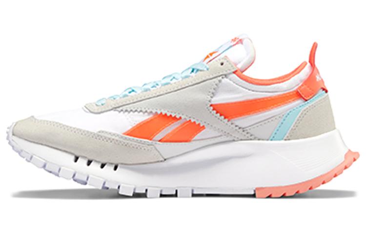Reebok Женские Classic Leather Legacy 'White Orange Flare' Женские FY7435