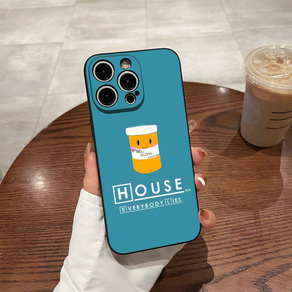 Чехол для телефона House MD TV Classic Vintage для 17 Pro Max Iphone 14 16 Pro Max 12 15 Plus 13 Pro 11 Xr X Xs Задняя крышка