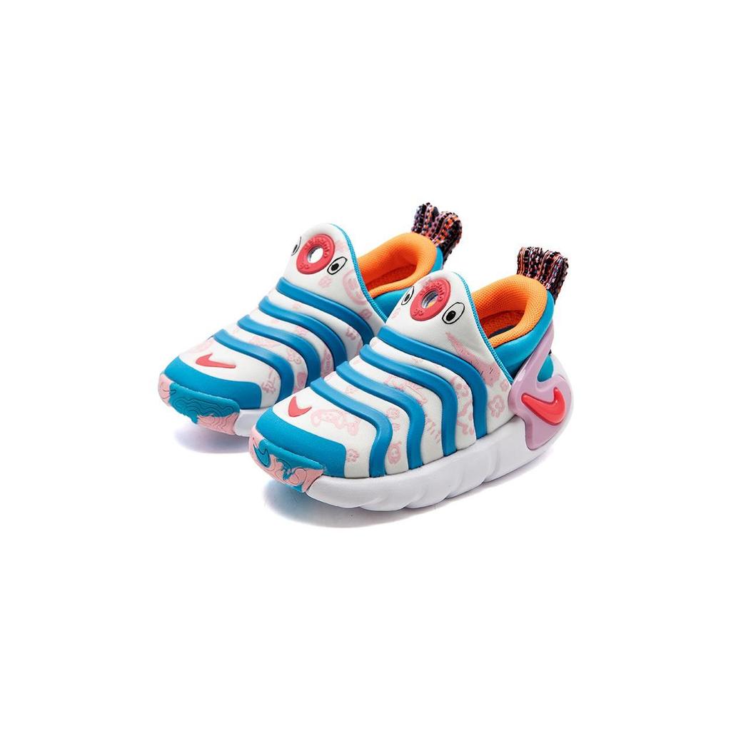 Nike Детские кроссовки Dynamo Go SE TD Doodles Pink Sail Blue-Lightning DZ2864-100