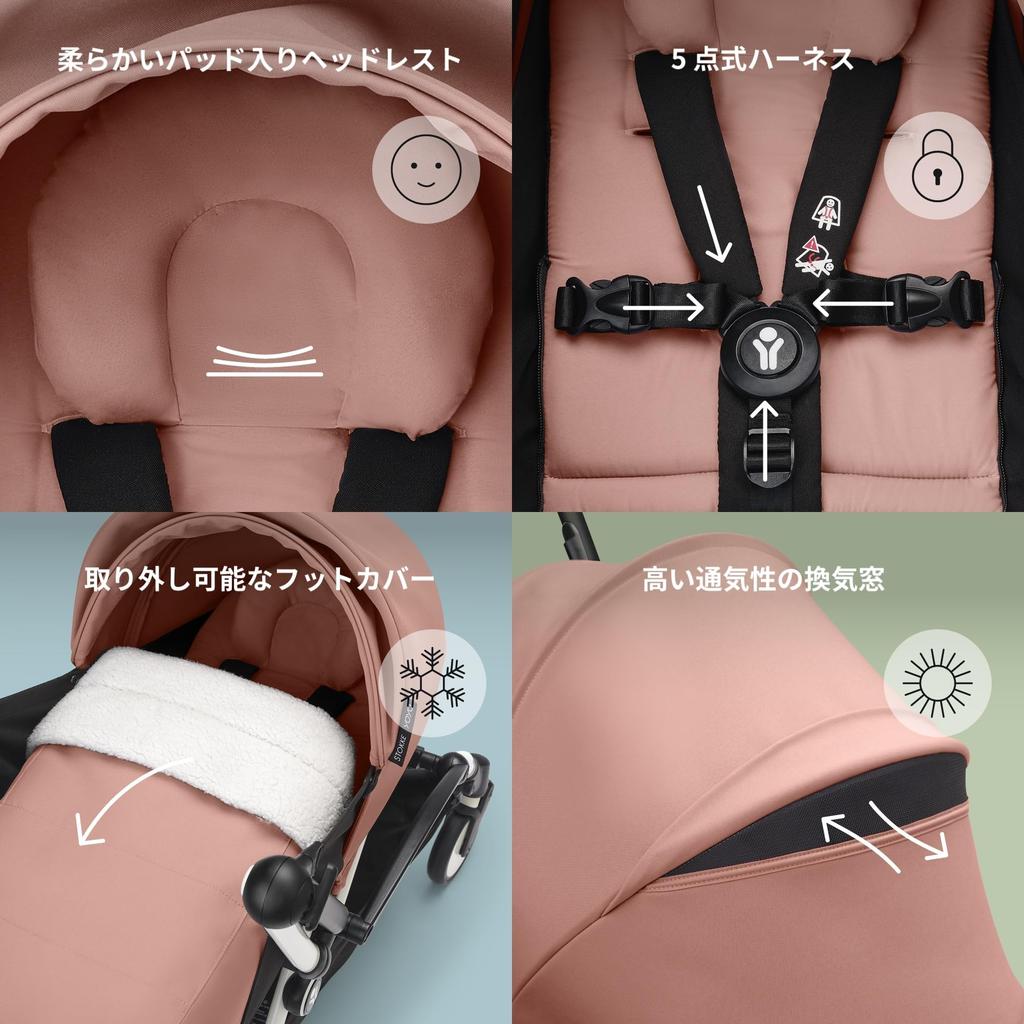 Комплект для новорожденного для коляски Stokke YOYO, подходит для типа Ginger, продается (официальный) аксессуары, (0-6 месяцев), новорожденные, А, (Прогулочная коляска отдельно)