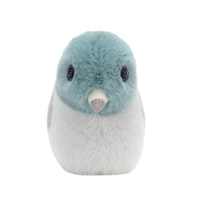 Jellycat Серия Животные Птицы Бодрин Голубь Умиротворяющий Зеленая Кукла Плюшевая Фигурка Высотой 10 см