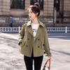 Women's 2024 Autumn British Style Short Windbreaker: Versatile, Casual, and Chic Jacket