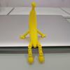 3D-печатная фигурка банана Yousheng с шарнирными ногами и подвижными суставами, Банан-игрушка-антистресс, Мультяшный фрукт, Настольное украшение
