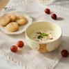 Кухонные миски для повседневного использования, милая керамическая миска с животным, 400 мл, большая емкость, суповая миска для риса, салата, овсянки, глубокая, для завтрака и десерта, мультяшная подача