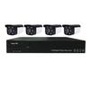 Комплект: 4 камеры + 4-канальный PoE-видеорегистратор