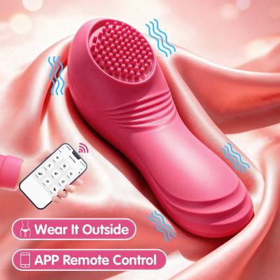 Вибратор-игрушка для женщин и взрослых, управляемый через приложение, магнитные трусики-вибраторы, стимулятор клитора, стимулятор женской мастурбации.