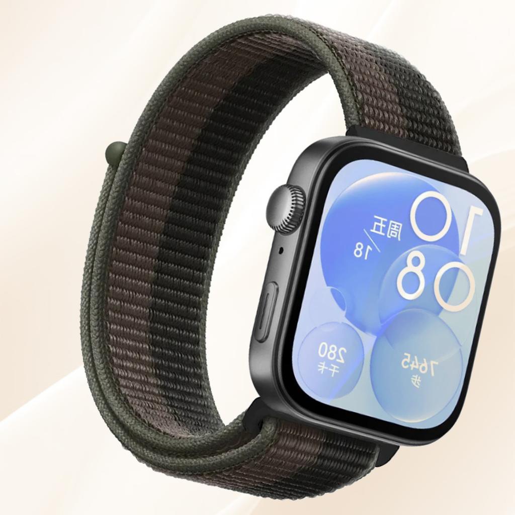 Нейлоновая петлевая лента Для huawei watch fit 3 ремешок умный браслет дышащий Спортивные ремешки браслет для huawei fit3 Аксессуары