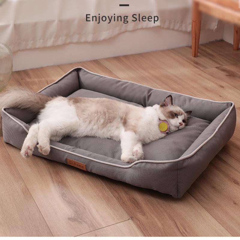 Универсальный коврик для домашних животных Four Seasons, против укусов, кошачье гнездо, собачье гнездо, золотой волос Тедди, утолщенный коврик для кошек и собак, товары для домашних животных, теплая кровать, дом, плюшевый удобный коврик