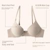 Breathable Front Closure Women's Anti-Sag Seamless Bra for Small Chests