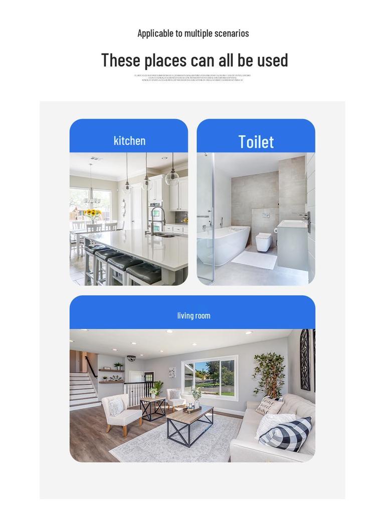 Silent High Suction Kitchen Range Hood & Bathroom Louver Exhaust Fan