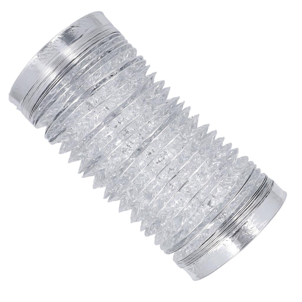 Воздуховод из алюминиевой фольги диаметром 7 дюймов, длиной 6,56 футов, утолщенный ПВХ-шланг для сушки воздуха