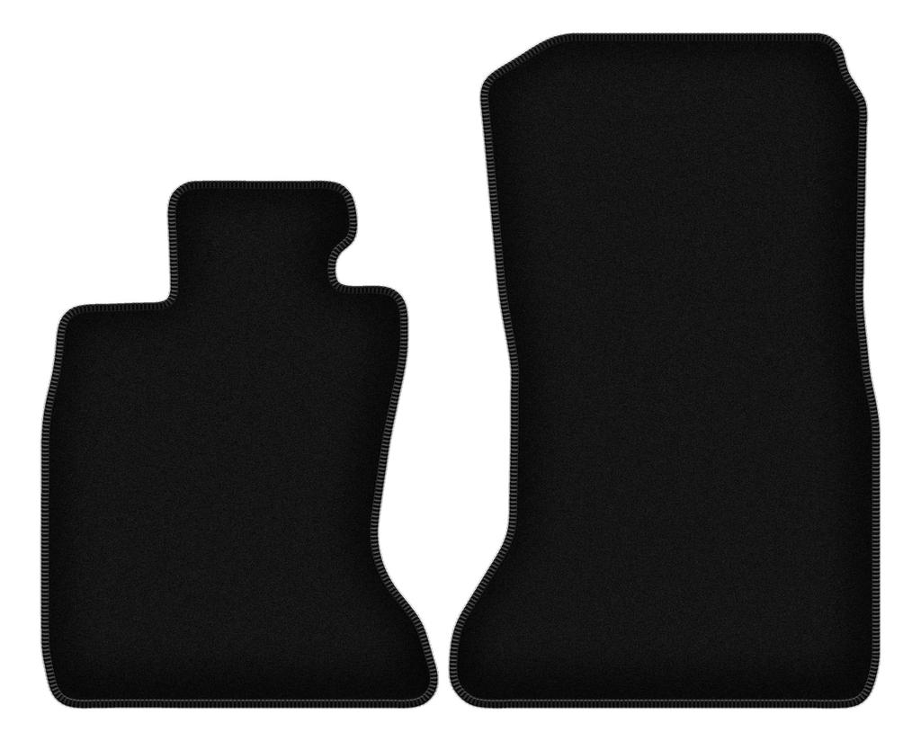 BASIC front velour floor mats for: BMW 7 F01 xDrive (2008-2015)