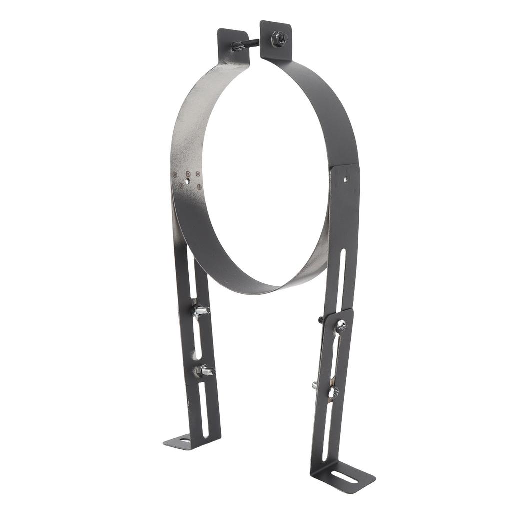 Chimney Pipe Holder Bracket Stainless Steel Adjustable Chimney Pipe Holder Flue Liner Clamp Fireplace Pipe Fixing